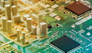 Das Geschäftslayout von STmicro electronics